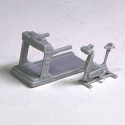 Gym Set #1: Treadmill & stationary bike